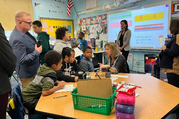 Illinois superintendent Ken Wallace was a participant in the Future of Learning Summit at Baldwin Schools