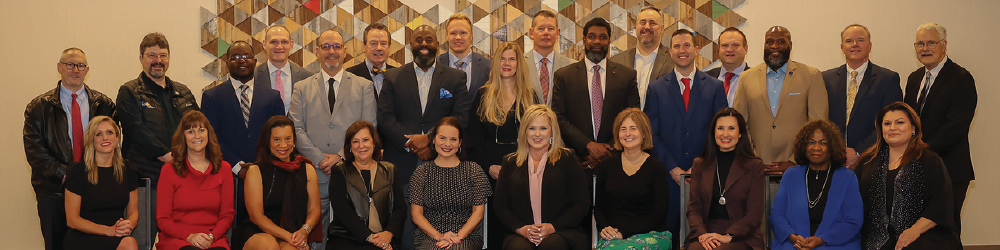 Group of superintendents at the National Conference on Education