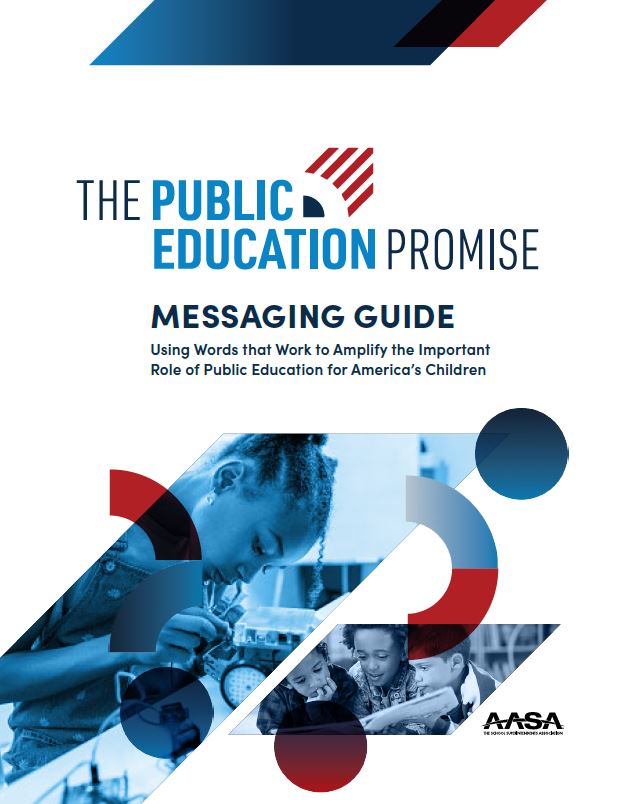 Public Education Promise Messaging Guide Cover