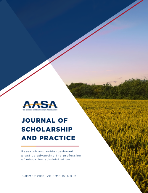 Summer 2018 Journal of Scholarship & Practice