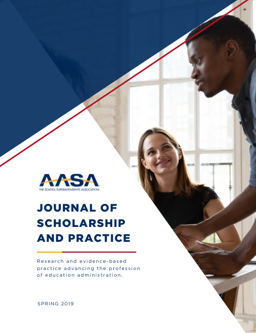 2019 Spring Journal of Scholarship & Practice