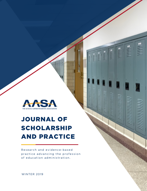 Journal of Scholarship & Practice Winter 2019