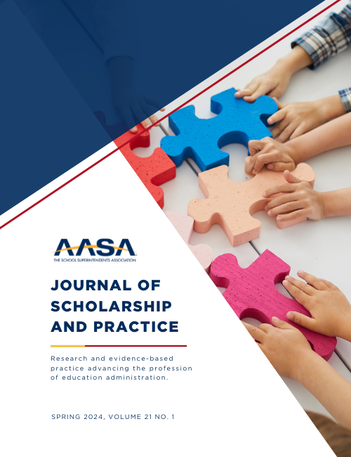 Journal of Scholarship and Practice Cover