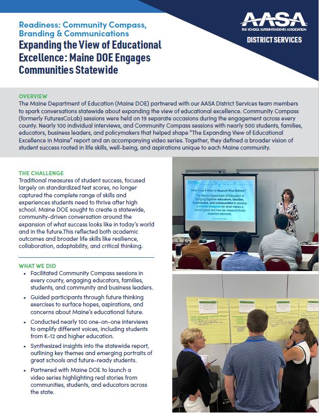 Maine DOE Case Study Cover