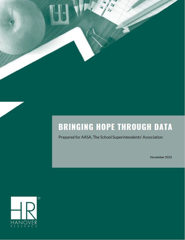 Bringing Hope Through Data Report Cover