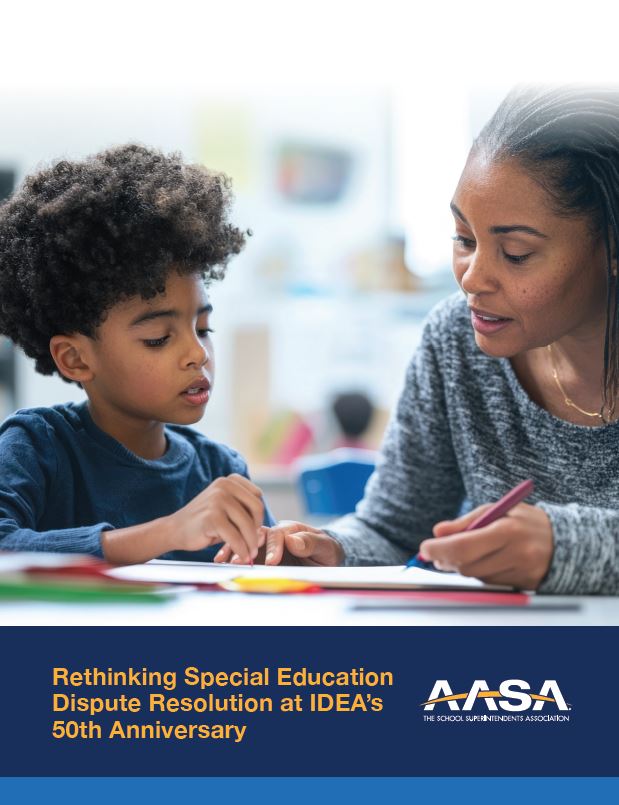 Rethinking Special Education Dispute Resolution at IDEA 50th Report Cover