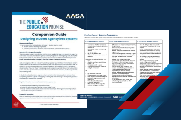 Student Agency Tools