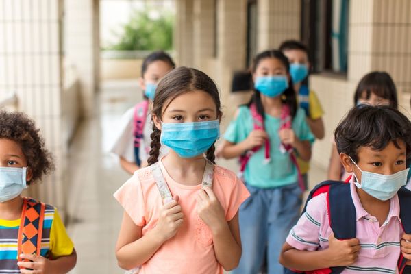 Kids in Masks