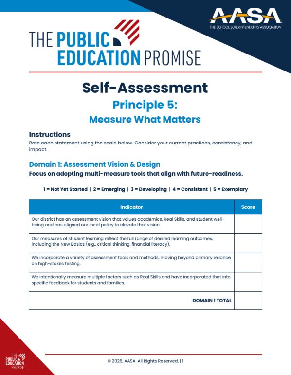 Measure What Matters Self Assessment