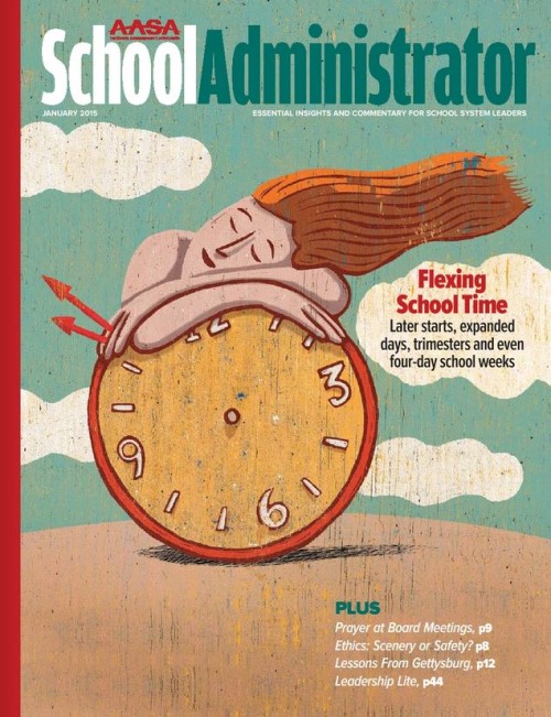 January 2015 School Administrator Cover