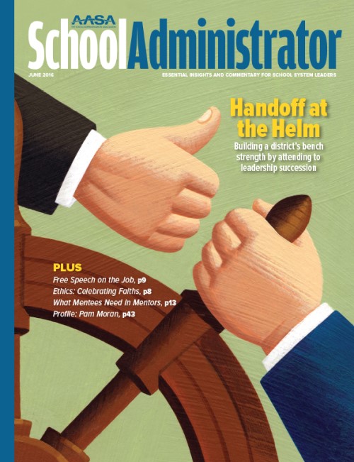 June 2016 School Administrator Cover