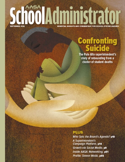 September 2016 School Administrator Cover