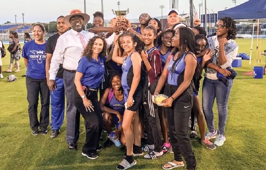 Larry Roziers and student-athletes