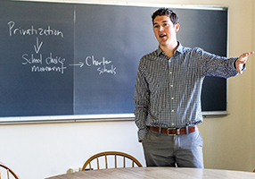Zachary Oberfield, a political scientist at Haverford College, studied classroom environment in charters and traditional public schools in Delaware.