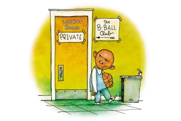 Cartoon Private Locker Room