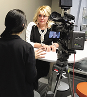 Jerri Kemble (right) departed a superintendency to oversee technology and career and technical education as an assistant superintendent in the larger Lawrence, Kan., district.