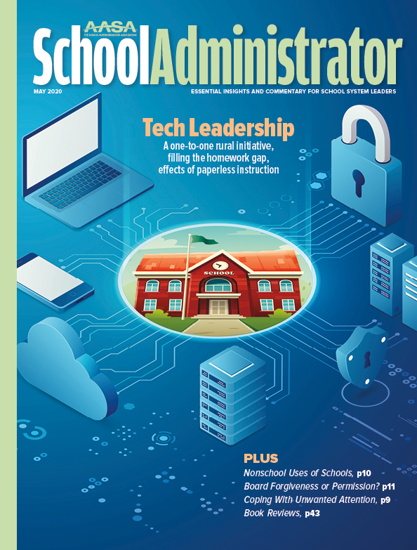May 2020 School Administrator cover