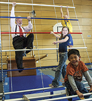 Richard Spradling Climbing Gym Ropes