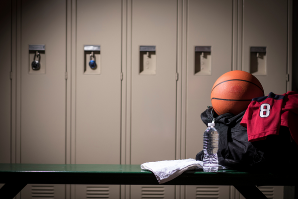 Locker room