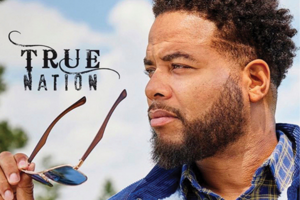 Andrae Town in True Nation ad as model