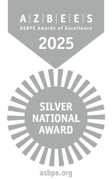 2025 AZBEE Badge National Silver