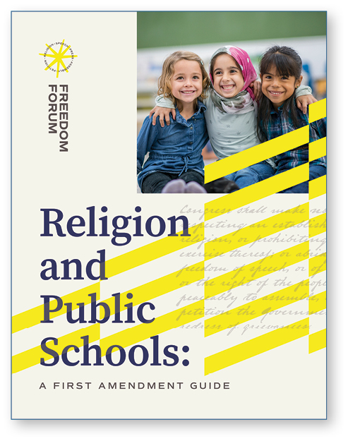 The cover of a First Amendment guide titled 