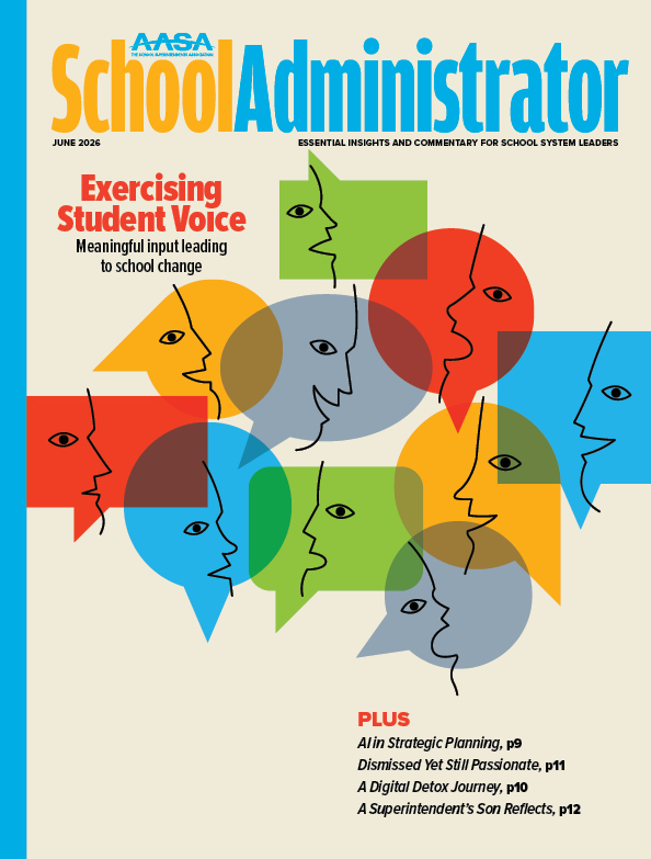 June 2026 cover on student voice