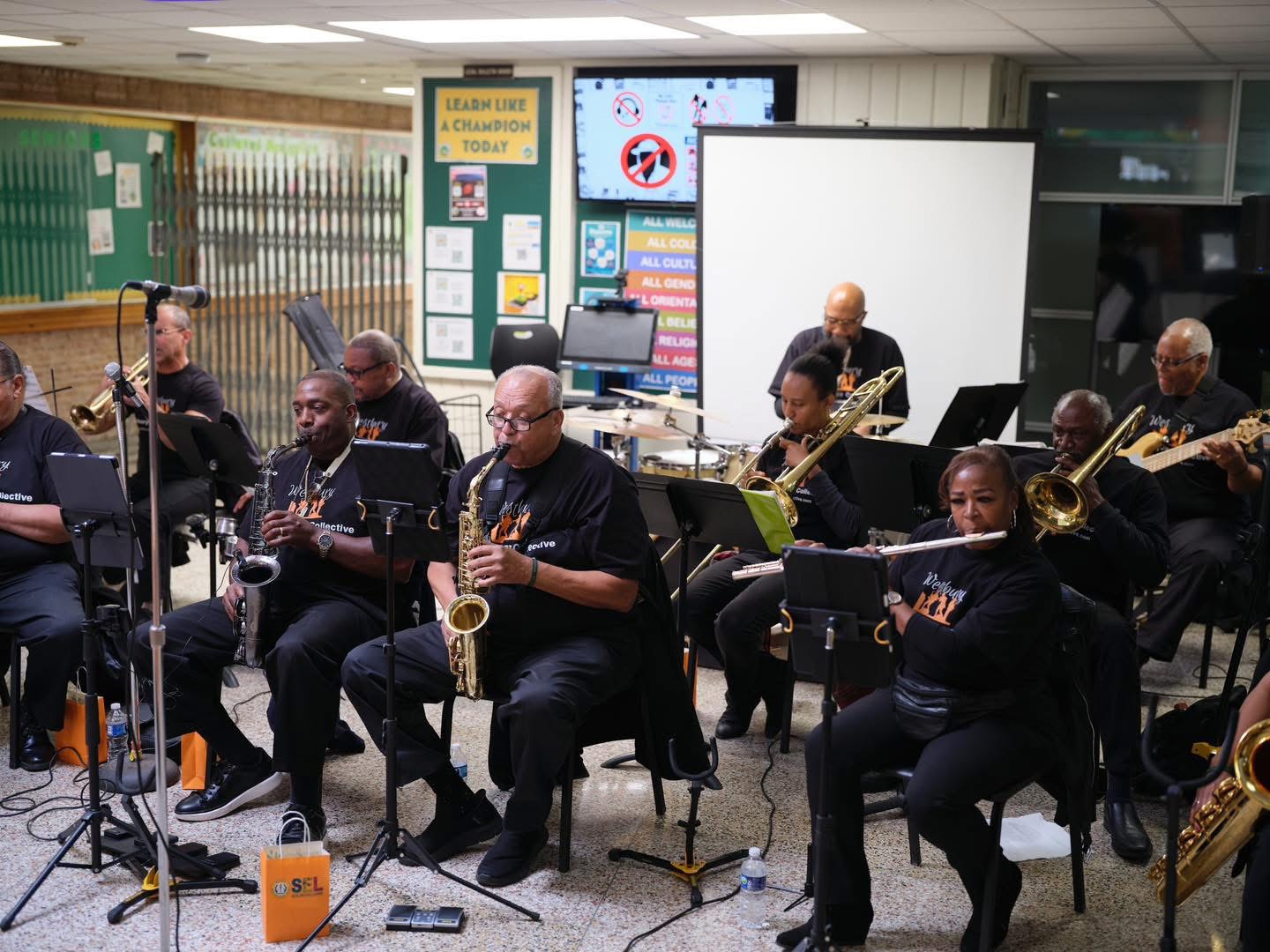 Local band performance in Wesbury