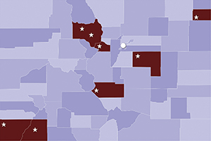 Hometown Talent Initiative Districts in Colorado