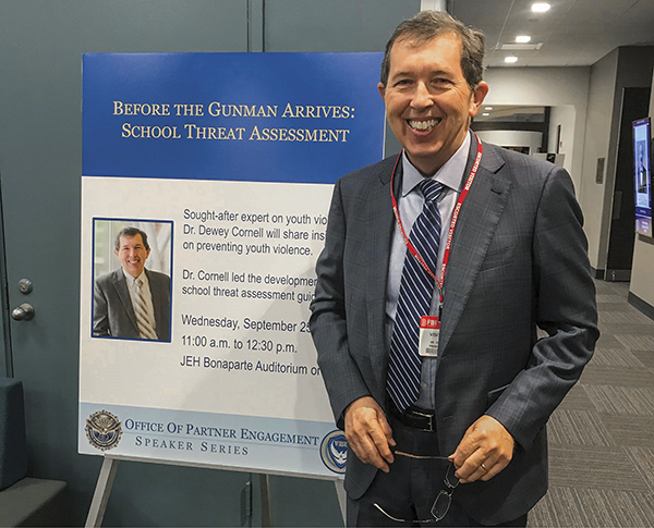 Dewey Cornell, founder of School Threat Assessment Consultants