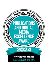 2024 NSPRA Award of Merit Writing 2024 NSPRA Award of Merit Writing